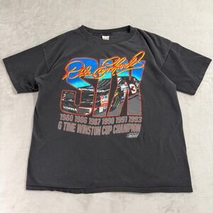 Vintage 1994 Dale Earnhardt 6 Time Champion Shirt XL Black NASCAR Racing Tee 90s